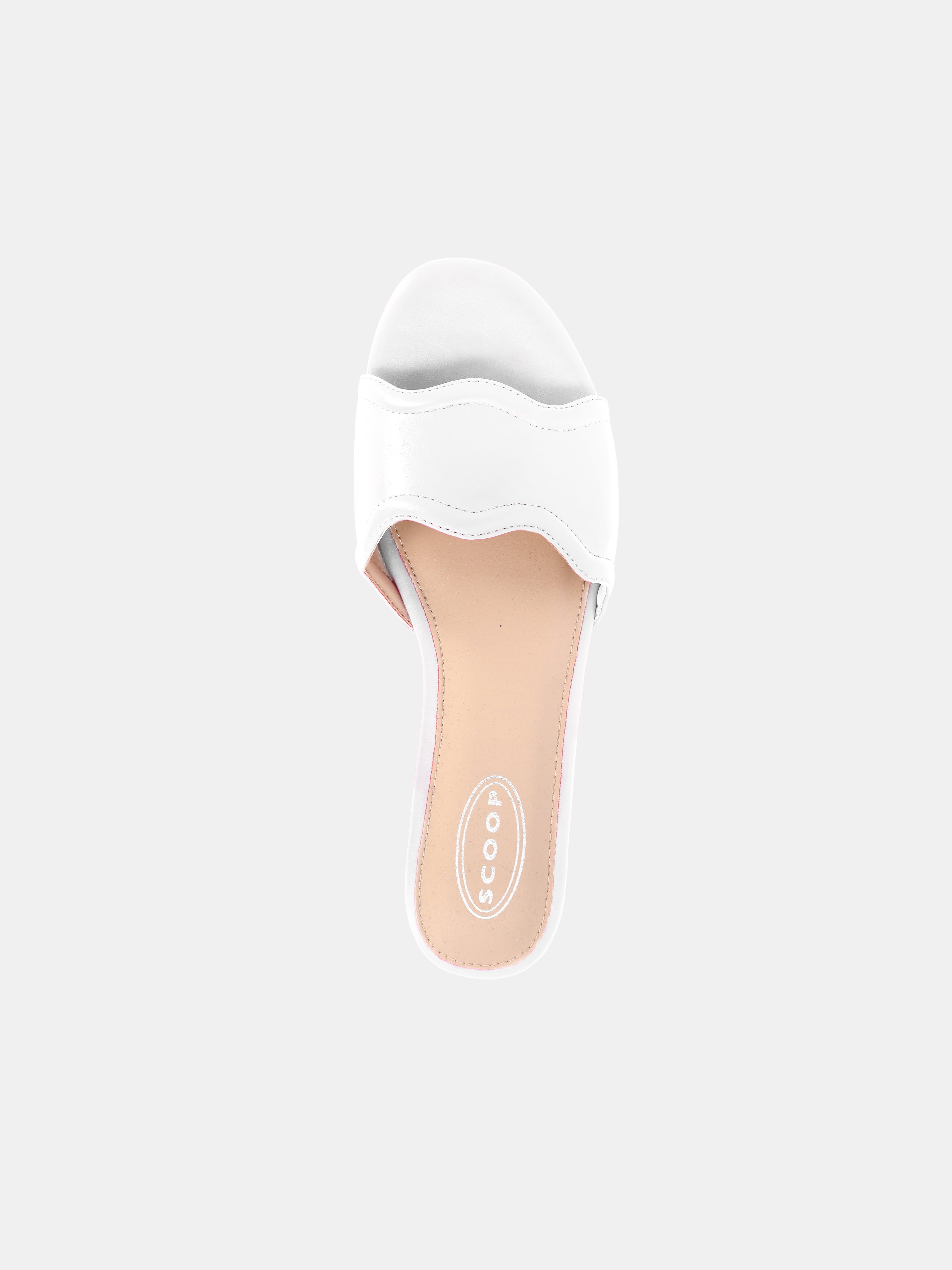 Scoop Womens Wave Slide Sandals