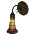 thumbnail image 7 of 5.5" Wide Stained Glass Pond Lily Wall Sconce, 7 of 7