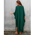 thumbnail image 3 of Bsubsaech Women Plus Size Kaftan Swimsuit Cover Up Long Maxi Dress Casual Loose Caftan Summer Beach Dress, 3 of 7