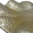 thumbnail image 4 of Bergamo Art Decorative Handmade Aluminum Flower Bowl in Gold, 4 of 4