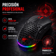 thumbnail image 2 of Mouse Gamer Alámbrico Titano Negro RGB con 12000 DPI Botones Programables y Cubiertas Intercambiables TITANO TT-MBK-02, 2 of 4