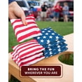 thumbnail image 7 of Play Platoon Cornhole Bags Set of 8, American Flag Duck Cloth, 7 of 7
