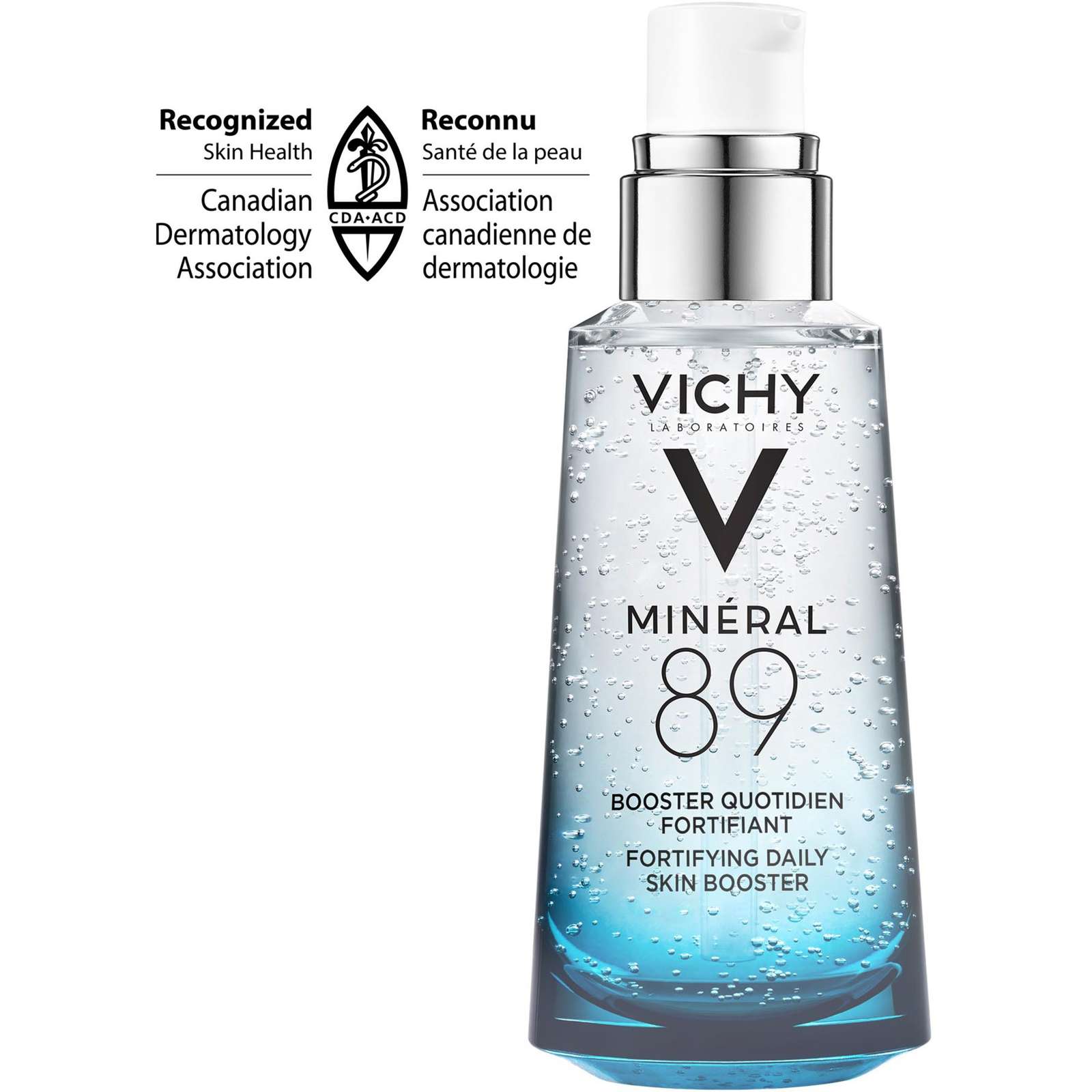 Vichy 50 ml Minéral 89 Hyaluronic Acid Serum Moisturizer Daily Skin