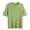 Green, variant on Women's Solid Color Cable Knit Pullover Sweater, Plus Size Crew Neck Short Sleeve Chunky Top, for Spring Summer Daily Wear or Casual Cozy Outings Beige L