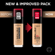 LOreal Paris Infallible Up to 32 Hour Liquid Foundation, Lightweight, Golden Sun, 1 fl oz