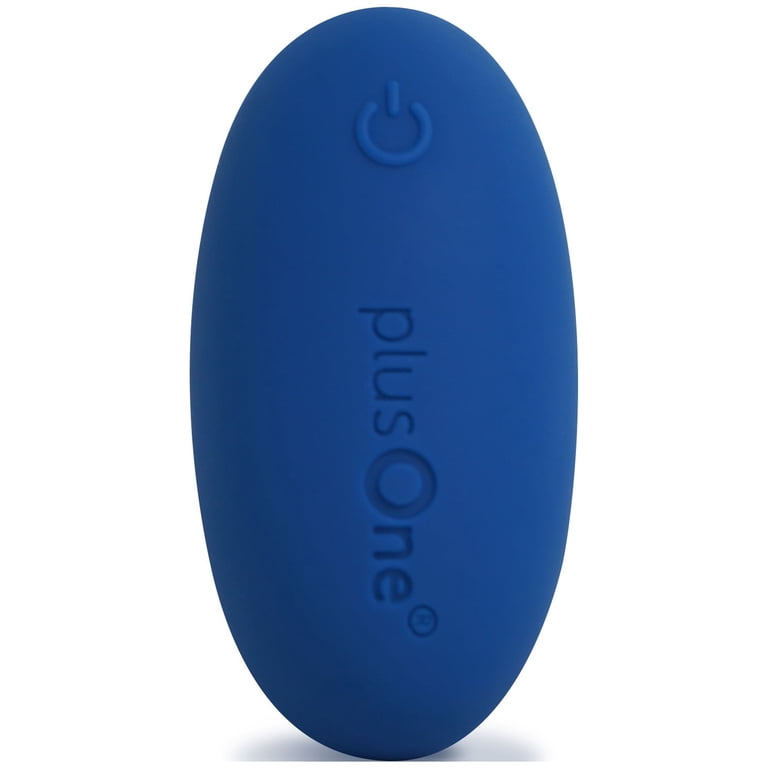 plusOne Luxe Anal Plug Discreet Vibrator, Rechargeable & Waterproof,  Wireless Remote - Walmart.com