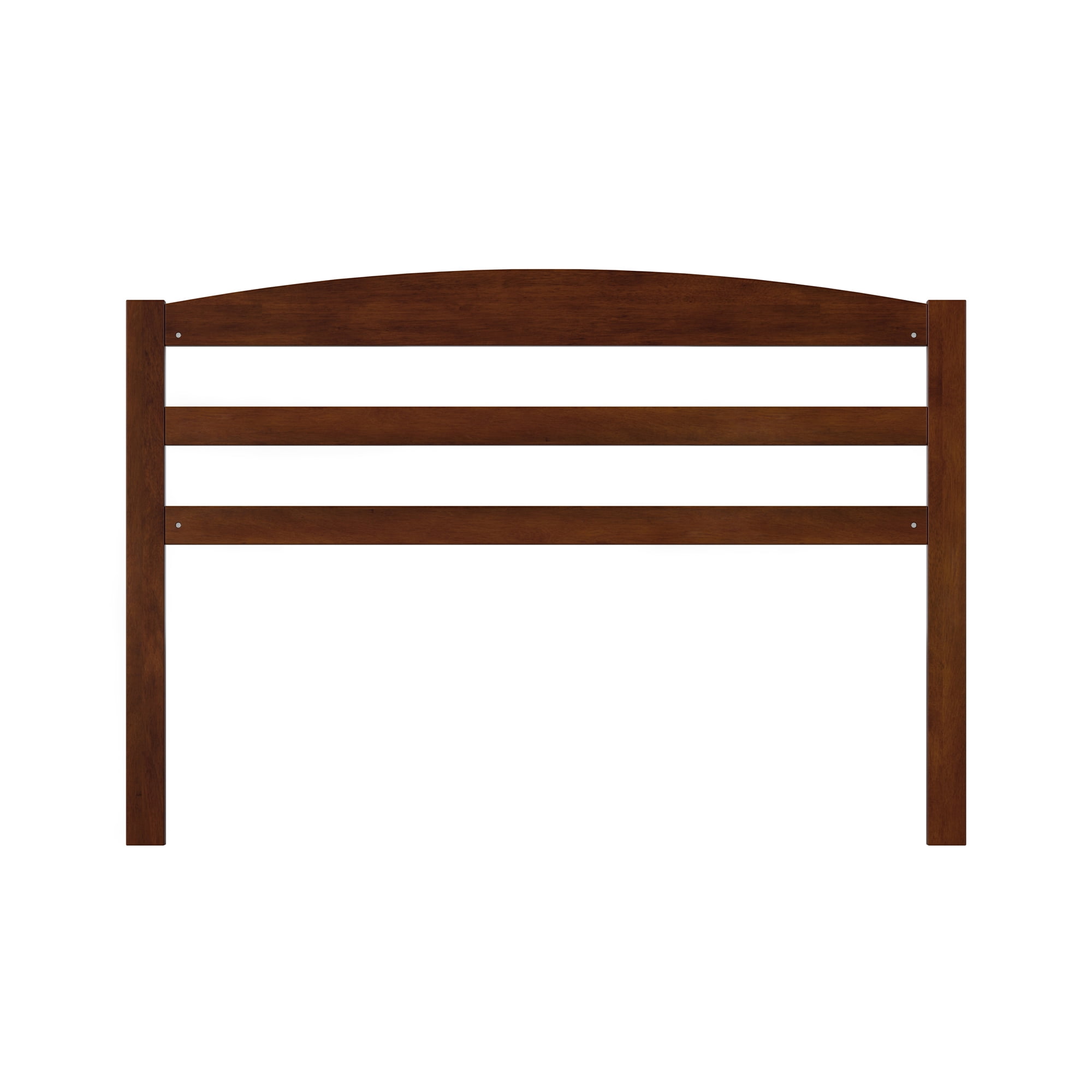 AFI Warren Arched Slatted Wood Headboard with 2 USB Ports, Queen, Walnut
