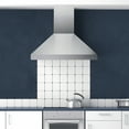 thumbnail image 2 of Hauslane Chef Series Base Model WM-530 30" Convertible Wall Mount Chimney Range Hood 120 Volts in Stainless Steel, 2 of 11