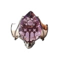 thumbnail image 2 of Novedad, anillo sencillo para mujer, s preciosas artificiales púrpura, anillo creativo, joyería Diámetro 198 cm Salvador Anillo de la vendimia, 2 of 7