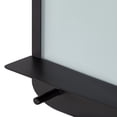 thumbnail image 3 of Kate and Laurel Decatur Hanging Wall Organizer with Hooks, Black 18x5x30, 3 of 8