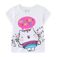 thumbnail image 3 of DreamWorks Gabby's Dollhouse Short Sleeve T-Shirt (Girls), 3 Pack, Sizes 4-7, 3 of 7