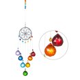thumbnail image 2 of TRKIYQC Colgante Colgante de Cristal Colorido, Forma de Flor de Luna Ahuecada Adorno de Bolas de Cristal DIY para Ventana Jardín de casa TRKIYQC  casual, 2 of 9