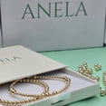 thumbnail image 2 of Anela 14 kt Gold Filled 3mm Beaded Necklace for Layering, 2 of 4