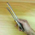 thumbnail image 4 of Stainless Steel BBQ Tongs Tweezer Nonstick Bread Clip Food Tongs Kitchen Cooking Tongs for BBQ Meat Sea Food Cooking Buffet, 4 of 5