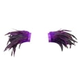 thumbnail image 1 of Aocisk Châle en Plumes Performance Danse Élégant Style Gothique Fête Jeu de Rôle Accessoire Châle Violet Taille Unique, 1 of 3