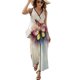 thumbnail image 1 of Watercolor Dandelion Vestido Sin Mangas Vestidos Para Mujer, Vestido Suelto De Verano 2025, 1 of 5