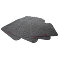 thumbnail image 4 of Tapetes de Lujo para Auto Mikels  Antiderrapante Universal Hule Gris, 4 of 7