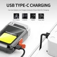 thumbnail image 6 of HOZVOMI Multifunctional Rechargeable Waterproof Lighter with COB Wick, 3-Level Dimming, USB Charging, Windproof Ignition - Portable for Outdoor/Camping/Emergencies, 6 of 8
