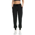 thumbnail image 1 of Pantalons de Jogging pour Femmes avec Poches Taille Élastique à Cordon Décontracté Sport Course, 1 of 7