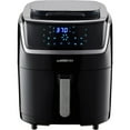 thumbnail image 2 of 7 Qt XL Air Fryer, 1700W Digital Air Fryer with 8 Presets, Touch Screen, Auto Shut-Off, Black, 2 of 5