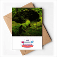 thumbnail image 1 of Green Grass Forestry Science Nature Scenery Happy Birthday Greeting Cards Envelopes Blank, 1 of 3