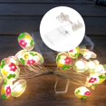 thumbnail image 4 of Luz de decoración de de Pascua, luces de cadena, 20 luces LED que funcionan con pilas para decoración para hogar, , Pascua, huevos de Pascua BLESIY Luces de hadas, 4 of 8