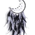 thumbnail image 3 of Dreamcatcher Net Pearl Feather Room Wind Chimes colgante para ventanas del hogar (negro) Ehuebsd Libre de BPA, 3 of 6