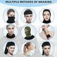 thumbnail image 6 of 6 Pack Ski Mask Balaclava Face Masks for Men Women Pooh Shiesty Mask Outdoor Full Cover Summer&Winter Protection, 6 of 7