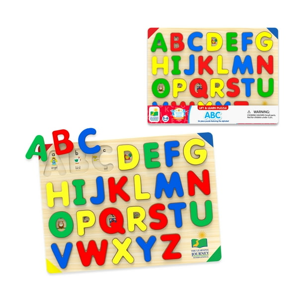 ABC ABC Puzzle for Preschool - The Learning Journey Lift and Learn