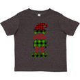 thumbnail image 3 of Inktastic Merry Christmas Elf in Red and Green Plaid Boys or Girls Toddler T-Shirt, 3 of 5