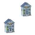 thumbnail image 1 of Casas de muñecas de construcción en miniatura Vogacara Tipo 1 2piezas, 1 of 6