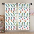 thumbnail image 5 of Blackout Kids Curtains,Dinosaur and Flower Pattern Childrens Insulated Curtains Set Of 2,Bedroom Essentials,Toddler Room Decor 52"x63", 5 of 5
