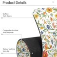 thumbnail image 4 of Yayeee Faucet Mat for Kitchen Sink 30" Diatomite Long Splash Guard Pad, Watercolor Wildflowers Pattern, 4 of 7