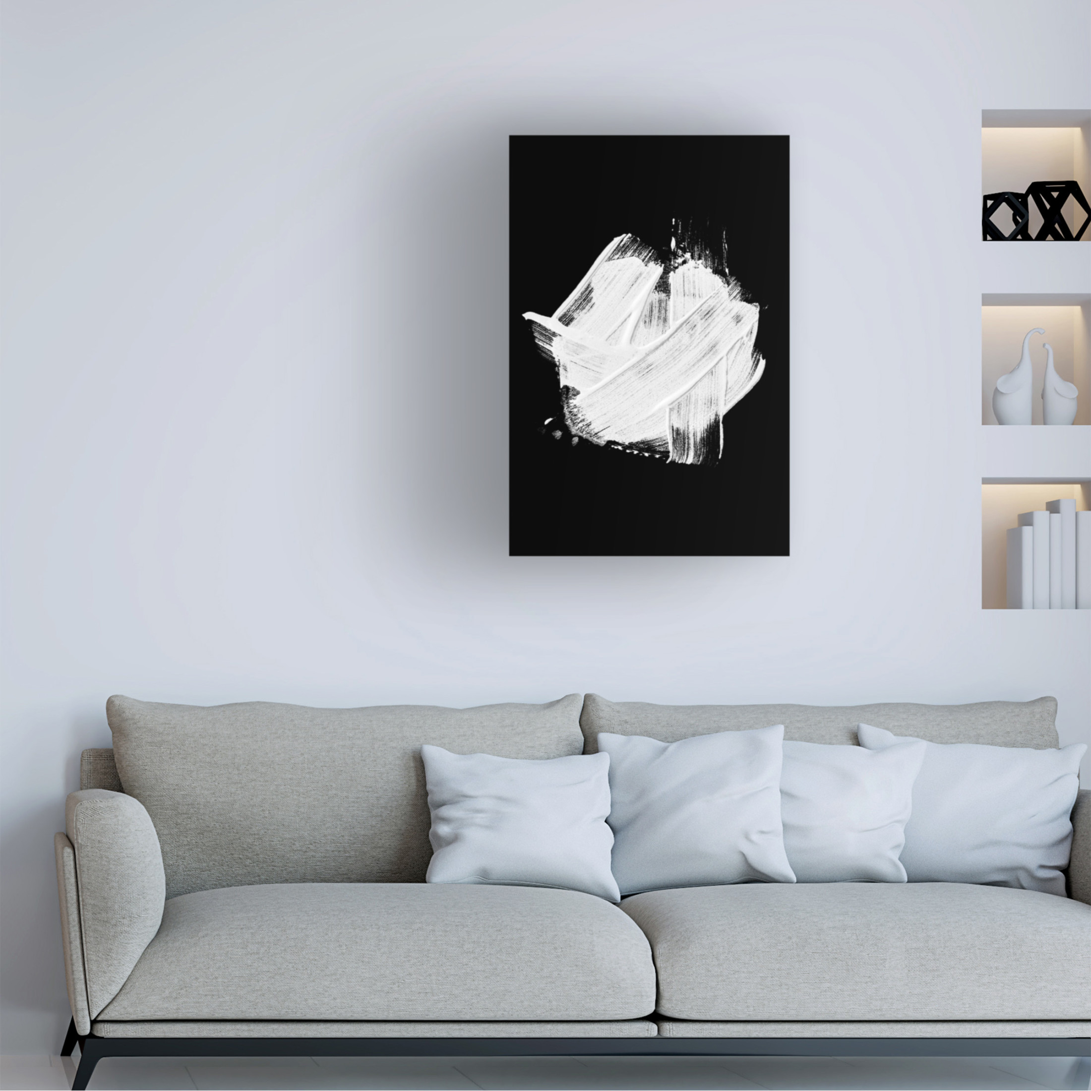 Trademark Fine Art Shot by Clint Minimalism 02 Canvas Wall Art