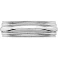 thumbnail image 5 of Sterling Silver Ss 6mm Comfort Fit Double Milgrain Size 13.5 Band Made In United States qdmc060-13.5, 5 of 6