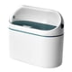 thumbnail image 1 of Mini bote de basura con tapa, ideal para tocador de baño, escritorio de oficina, mesa de centro o mesa de centro, 4 litros., 1 of 5