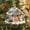 Chicken Farm Ornament Under $5 a2, variant on RRJ Christmas Ornament, Chicken Farm Decor Wooden Chicken Coop Ornament, Acrylic Hanging Pendant for Tree Bag Gift Lovers Farmhouse Country Home Holiday Decoration