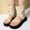 Beige, variant on Thick Soled Retro Sponge Bottom Sandals With Toe Covers For Women's Summer Round Toe Midsole Cool Boots