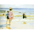 thumbnail image 1 of At The Seashore - CANVAS OR FINE PRINT WALL ART, 1 of 1