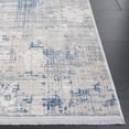 thumbnail image 4 of SAFAVIEH Whisper Bryon Abstract Area Rug, Grey/Blue Ivory, 8' x 10', 4 of 8