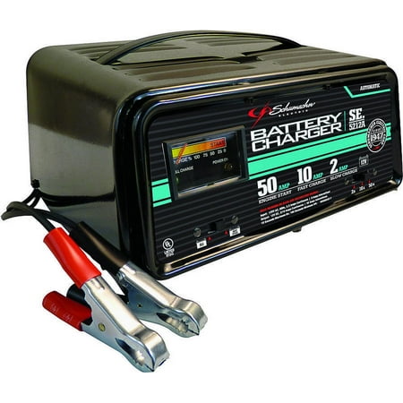 Schumacher SE-5212 Fully Automatic Battery Charger, 2 - 12 hr