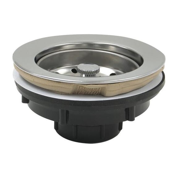 Perfect Putty Plastic, SS,Basket Strainer,4-1/2in 59-3005