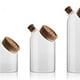 thumbnail image 4 of Frascos de vidrio para almacenar Botes sellados Frasco de vidrio Contenedor de sal Frasco para almacenar alimentos Frascos para alimentos Frasco de vidrio para té, 4 of 6