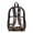 Blue Paw Print Dog Bones, variant on Clear Backpack 17 Inch, Heavy Duty Fabric & PVC Sports Transparent Bookbag for Boys Girls, Colorful Paint Splatter Print See Through Backpack for School, Work & Security