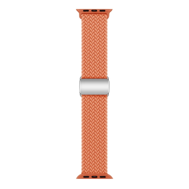 Correa de hebilla magnética trenzada para reloj Apple de 789ª generación, pulsera ajustable para Apple Watch