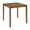 Oak(Table Only), variant on PAPROOS Counter Height Dining Table, Solid Wood Square Kitchen Table for Small Space, Modern Farmhouse Acacia Wooden Dining Table, Walnut(Table Only)