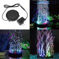 thumbnail image 2 of Aquarium Light LED Submersible Underwater Bubble Light 12V Fish Tank Multicolor Changing Light 12.5cm (12.5cm (12LED) EU), 2 of 5