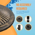 thumbnail image 6 of Island Umbrella 50-lb Classic Cast Iron Umbrella Base in Bronze, 6 of 7