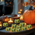 thumbnail image 1 of Paquete de 10 minicalabazas artificiales de otoño, realistas, para el jardín, Acción de Gracias o Halloween., 1 of 6