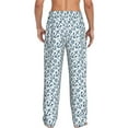 thumbnail image 3 of Disketp Nautical Theme Anchors Men's Pajama Pants - Ultra Soft Fleece Sleep and Lounge Pants (Size: S-XXL), 3 of 6